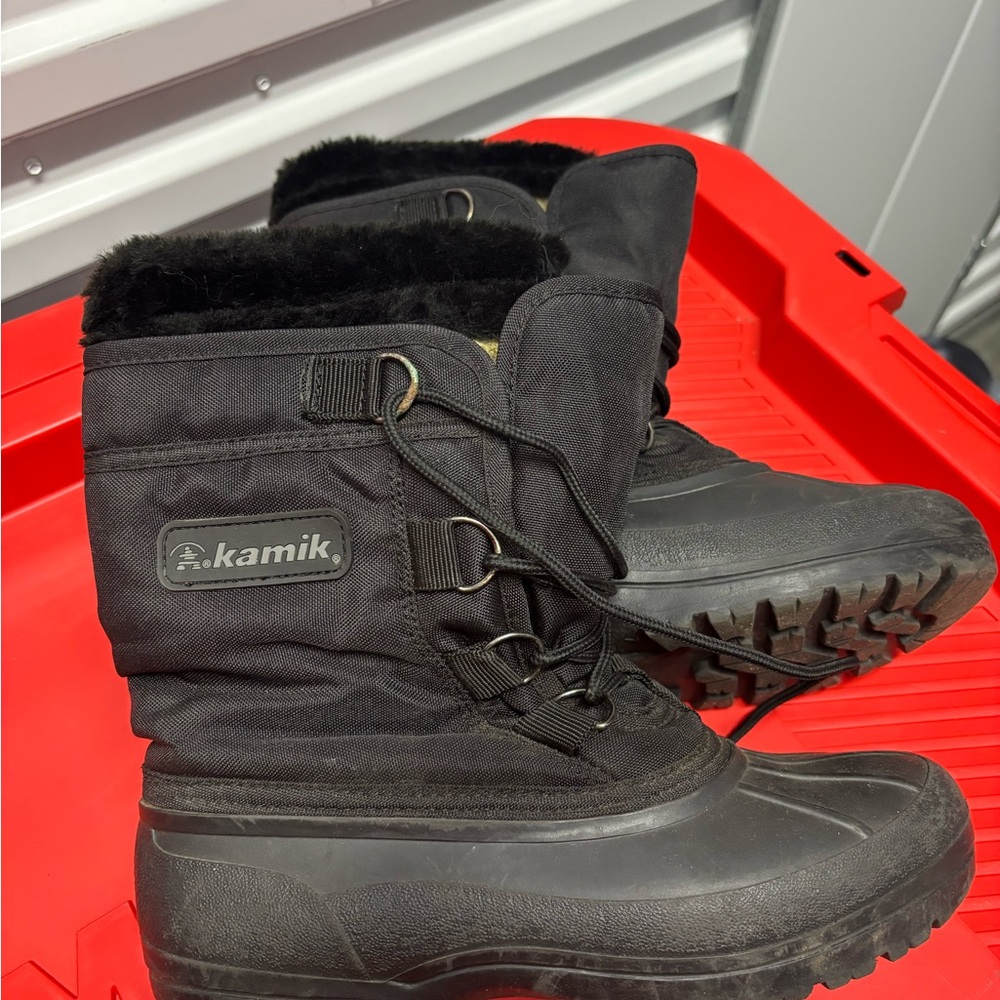 Kamik Black Winter Boots